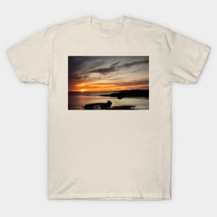 December sunrise over Cullercoats Bay T-Shirt